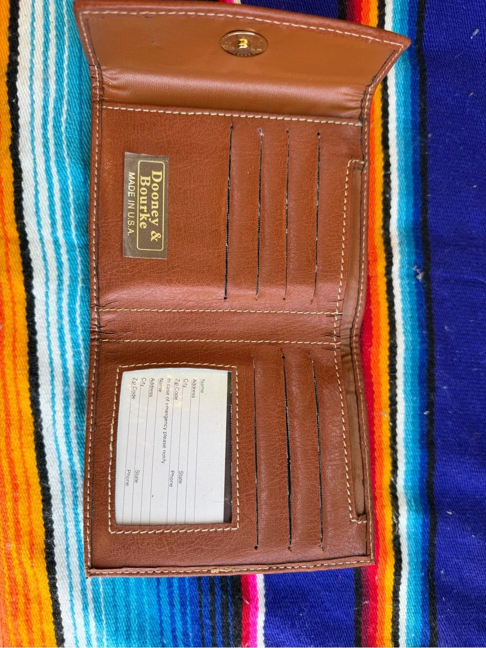 Dooney & Bourke(inspired)Green Leather Satchel with Brown Trim